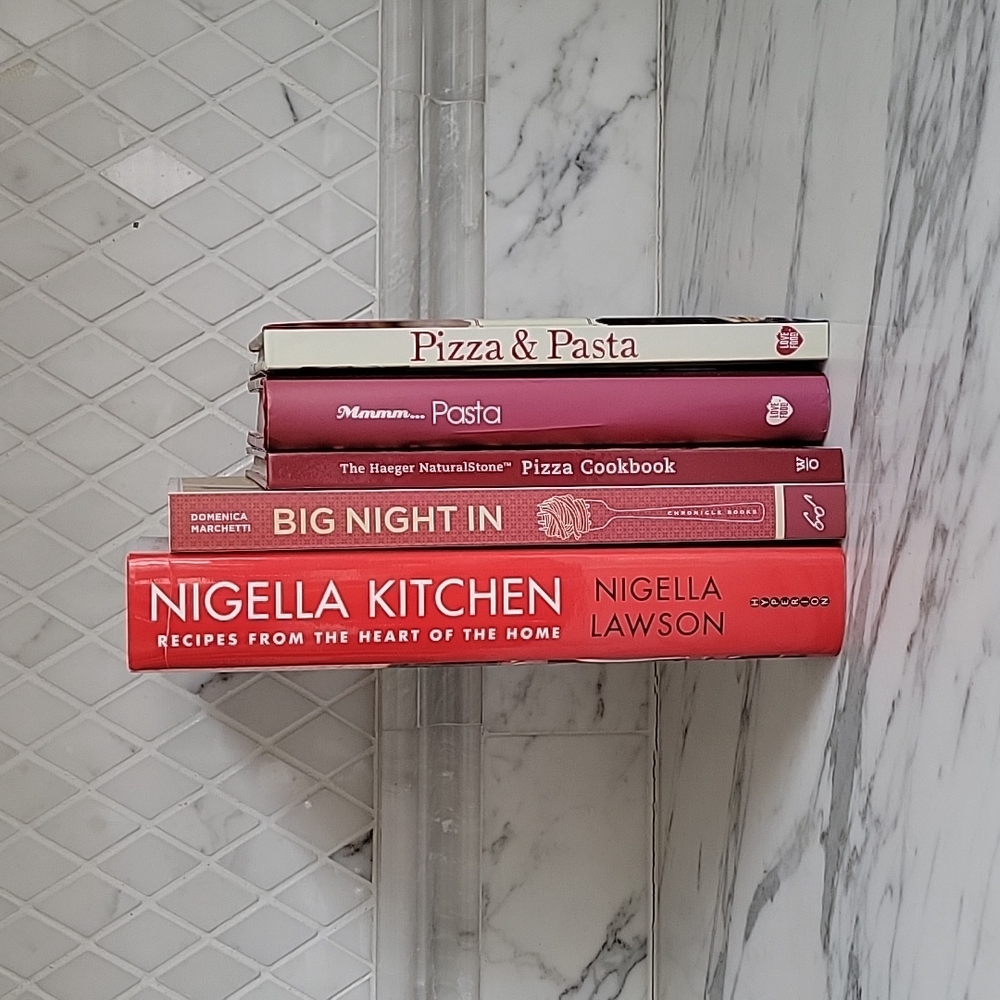 LOT OF 5 NEW COOKBOOK COFFEE TABLE BOOKS